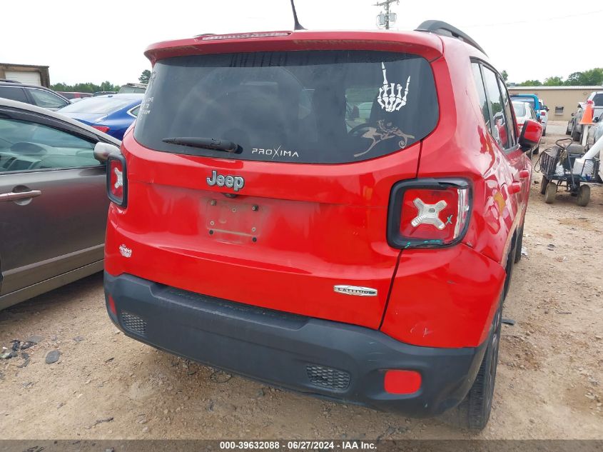 2016 Jeep Renegade Latitude VIN: ZACCJABTXGPD11463 Lot: 39632088