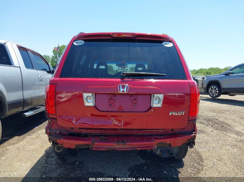 2004 Honda Pilot Ex-L VIN: 2HKYF18544H614114 Lot: 39632089