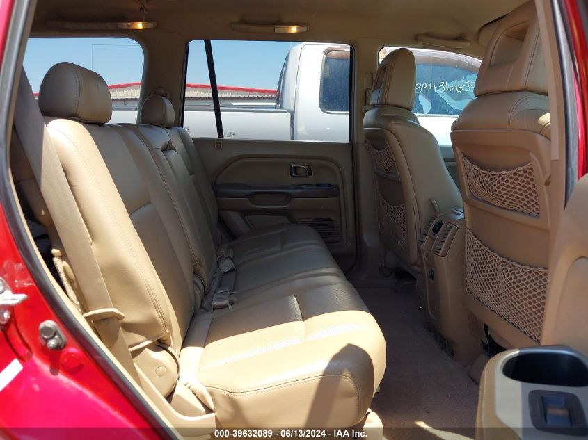 2004 Honda Pilot Ex-L VIN: 2HKYF18544H614114 Lot: 39632089