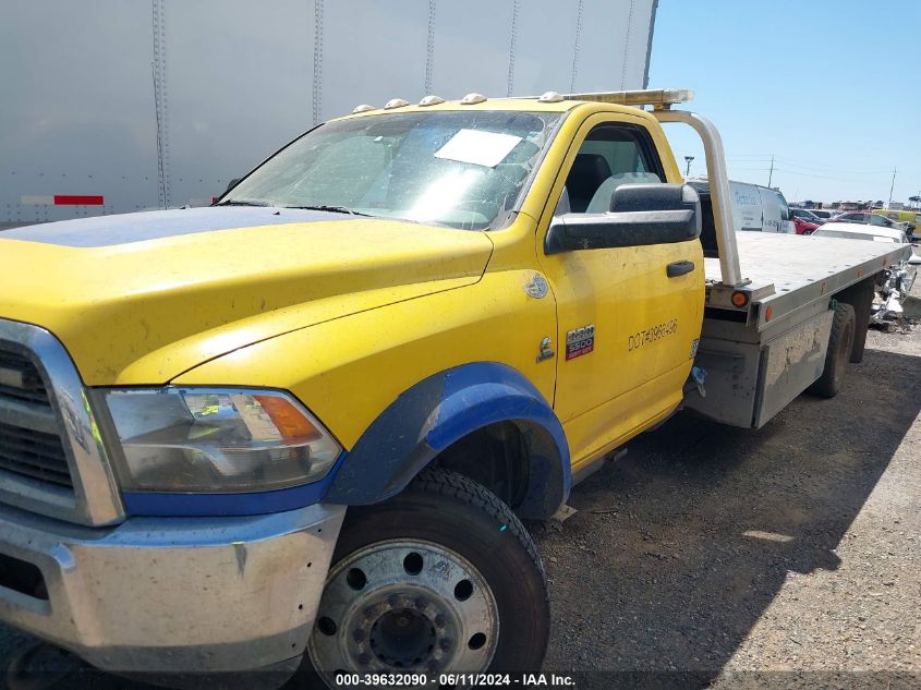 2012 Ram 5500 Chassis St/Slt VIN: 3C7WDNDL6CG317736 Lot: 39632090