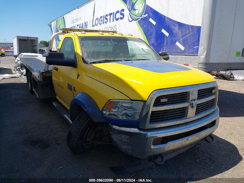 2012 Ram 5500 Chassis St/Slt VIN: 3C7WDNDL6CG317736 Lot: 39632090