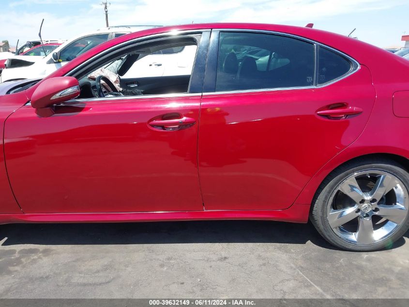 2013 Lexus Is 250 VIN: JTHBF5C20D5189001 Lot: 39632149