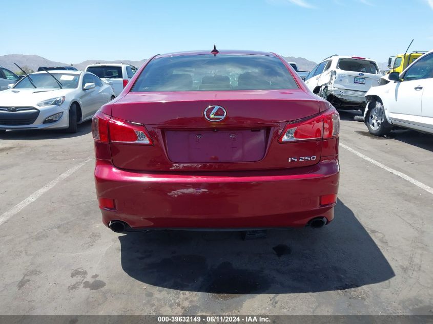2013 Lexus Is 250 VIN: JTHBF5C20D5189001 Lot: 39632149
