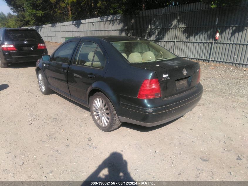 2001 Volkswagen Jetta Gls VIN: 3VWSC29M01M062494 Lot: 39632156