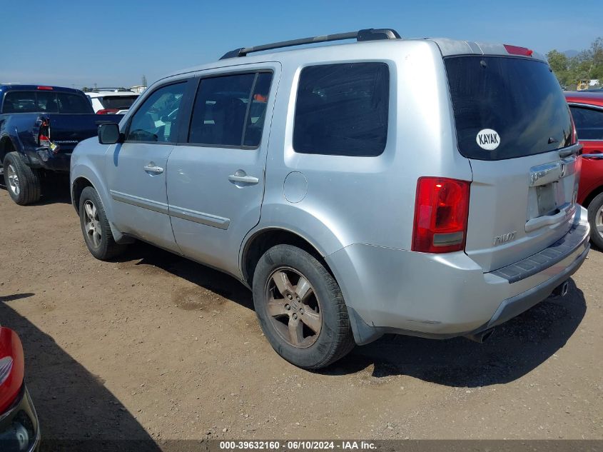 2009 Honda Pilot Ex VIN: 5FNYF38439B021482 Lot: 39632160