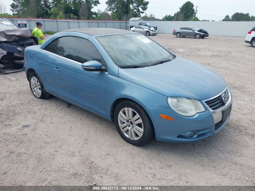 2010 Volkswagen Eos Komfort VIN: WVWBA7AH6AV017215 Lot: 39632172