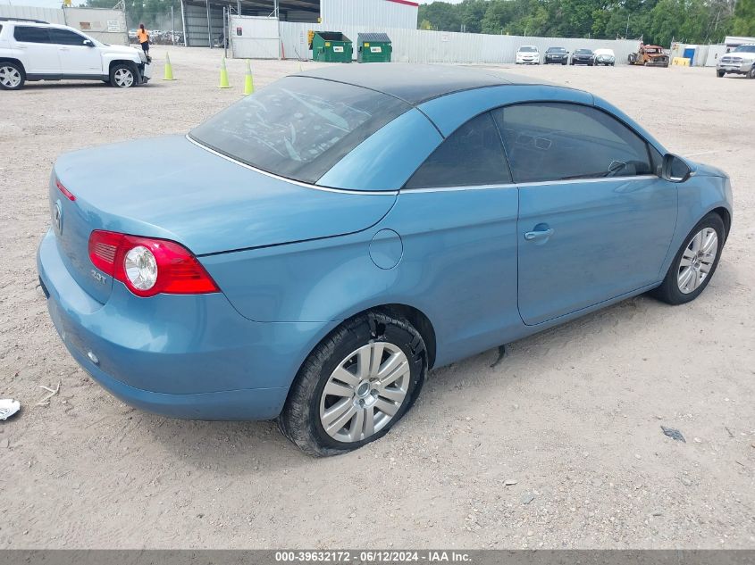 2010 Volkswagen Eos Komfort VIN: WVWBA7AH6AV017215 Lot: 39632172