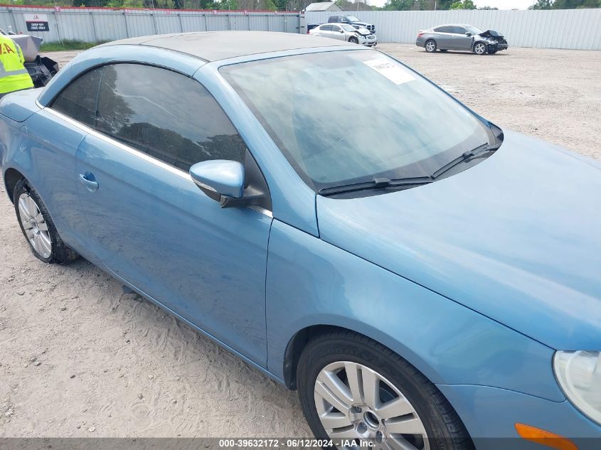 2010 Volkswagen Eos Komfort VIN: WVWBA7AH6AV017215 Lot: 39632172