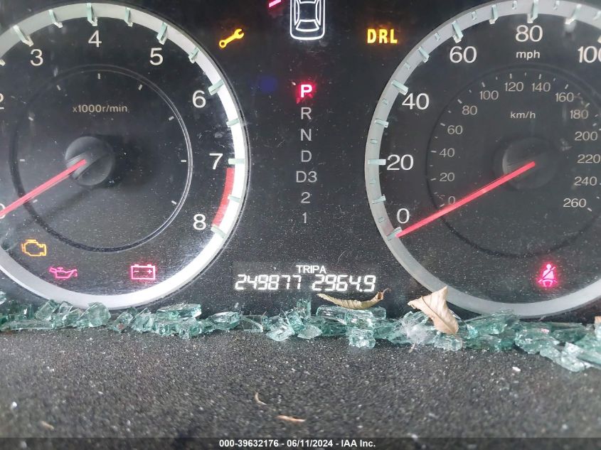 2010 Honda Accord 2.4 Ex-L VIN: 1HGCP2F82AA088614 Lot: 39632176