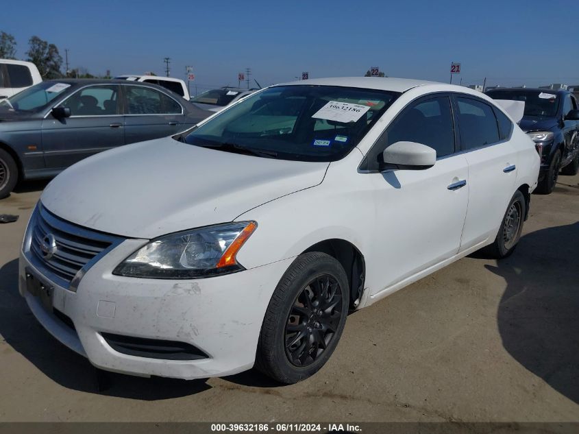 2015 Nissan Sentra Sv VIN: 3N1AB7AP6FL674316 Lot: 39632186