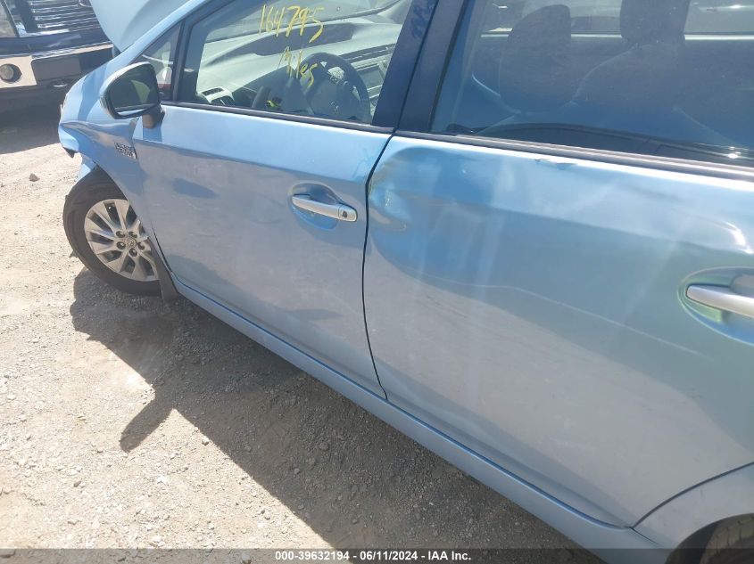 2012 Toyota Prius Plug-In VIN: JTDKN3DP3C3006011 Lot: 39632194