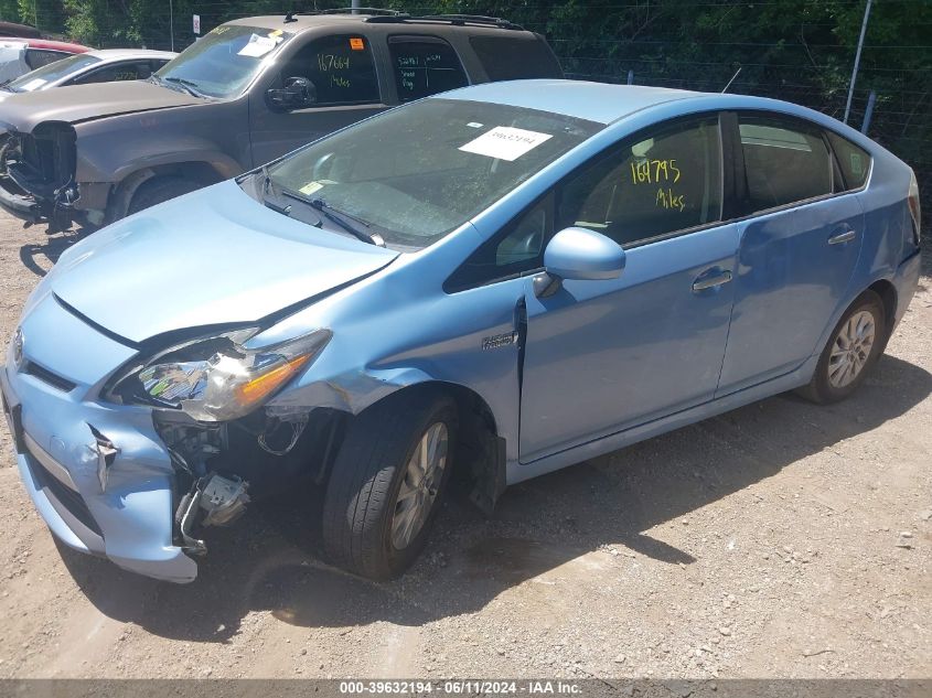 JTDKN3DP3C3006011 | 2012 TOYOTA PRIUS PLUG-IN