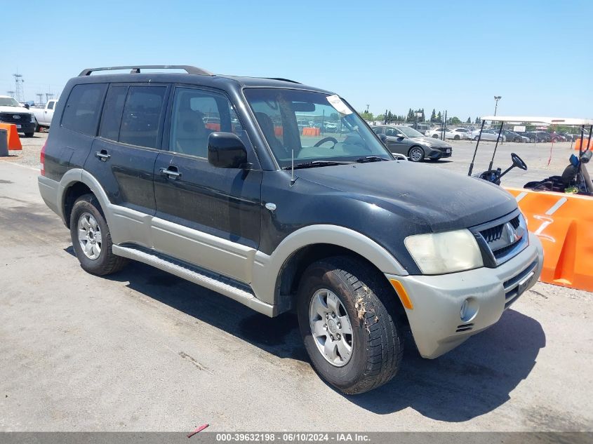 2003 Mitsubishi Montero 20Th Anniversary/Limited VIN: JA4NW51S23J047511 Lot: 39632198