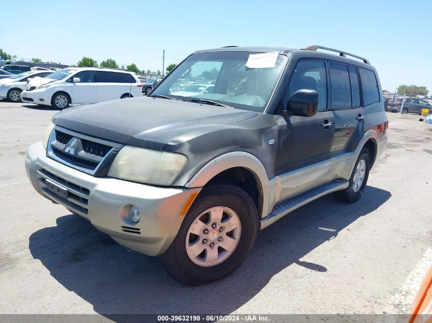 2003 Mitsubishi Montero 20Th Anniversary/Limited VIN: JA4NW51S23J047511 Lot: 39632198