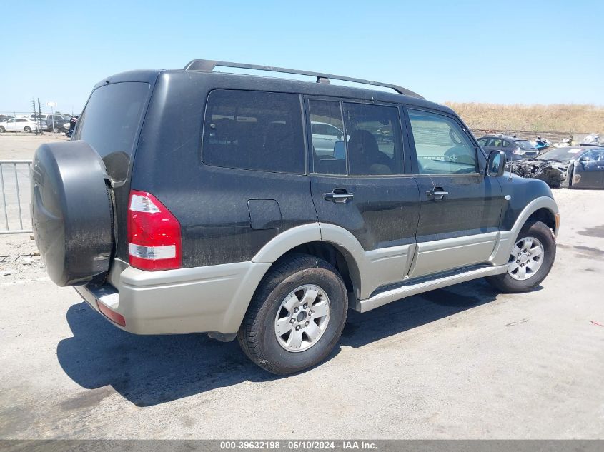 2003 Mitsubishi Montero 20Th Anniversary/Limited VIN: JA4NW51S23J047511 Lot: 39632198