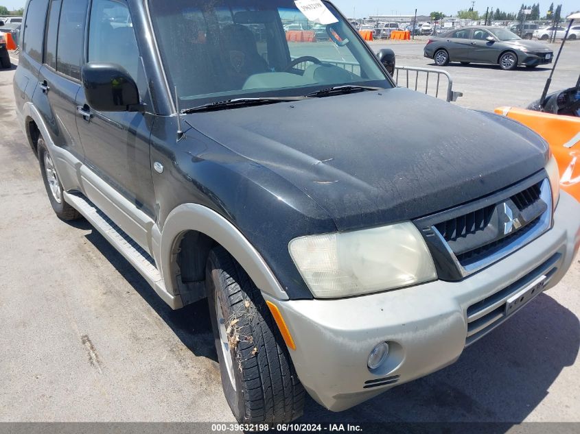 2003 Mitsubishi Montero 20Th Anniversary/Limited VIN: JA4NW51S23J047511 Lot: 39632198