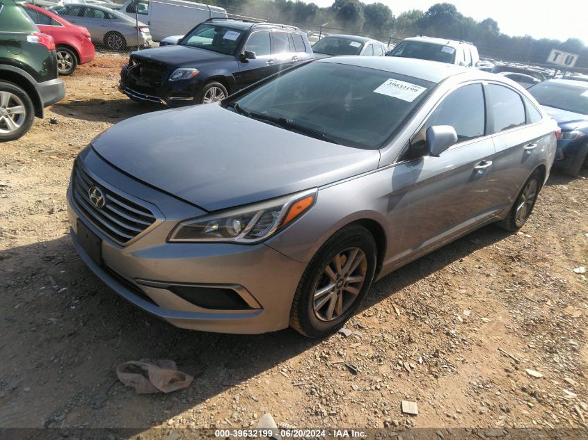 5NPE24AFXHH492562 2017 HYUNDAI SONATA - Image 2