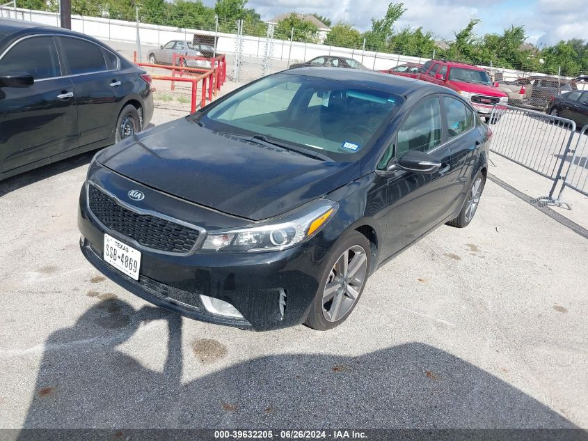 2017 Kia Forte Ex VIN: 3KPFN4A80HE092107 Lot: 39632205