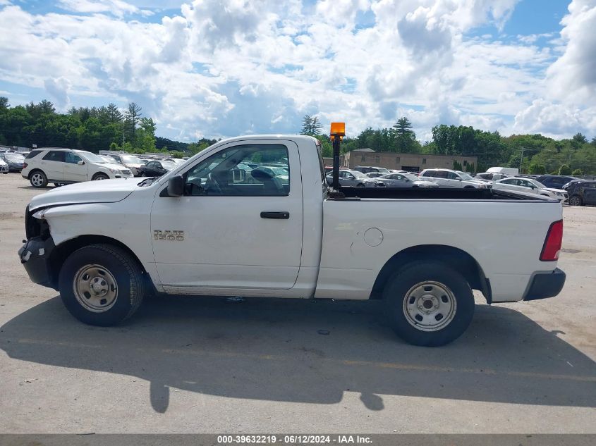 2018 Ram 1500 Tradesman Regular Cab 4X2 6'4 Box VIN: 3C6JR6AG2JG194317 Lot: 39632219