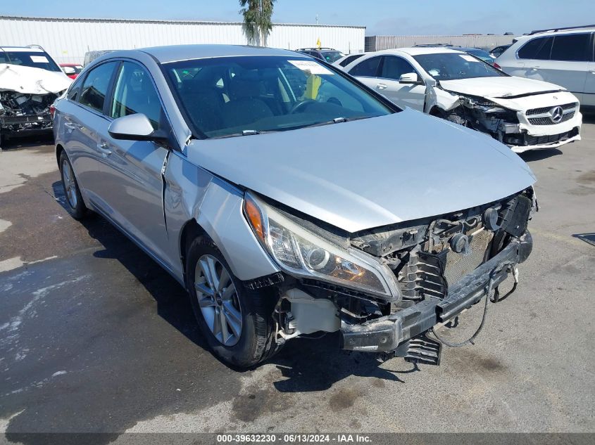 2017 Hyundai Sonata Se VIN: 5NPE24AF3HH539897 Lot: 39632230