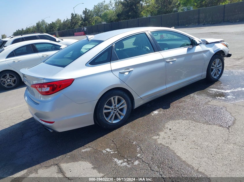 VIN 5NPE24AF3HH539897 2017 HYUNDAI SONATA SE