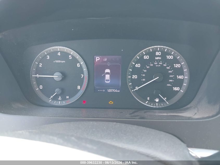 2017 Hyundai Sonata Se VIN: 5NPE24AF3HH539897 Lot: 39632230