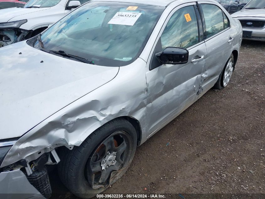 2011 Ford Fusion Se VIN: 3FAHP0HA6BR250489 Lot: 39632235