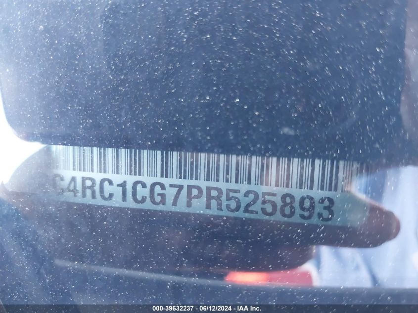 2023 Chrysler Voyager Lx VIN: 2C4RC1CG7PR525893 Lot: 39632237