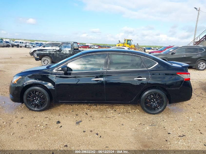 2015 Nissan Sentra S VIN: 3N1AB7AP9FY271935 Lot: 39632242