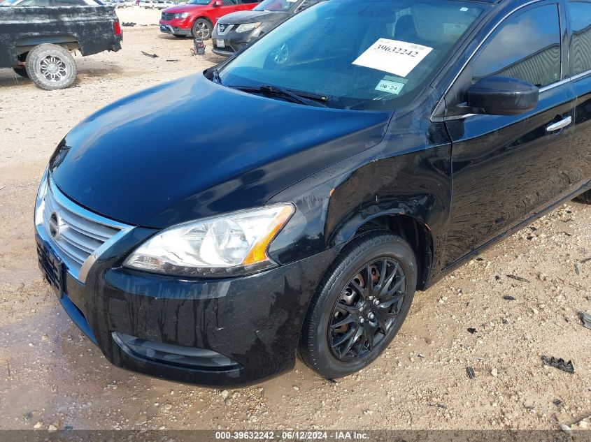 2015 Nissan Sentra S VIN: 3N1AB7AP9FY271935 Lot: 39632242