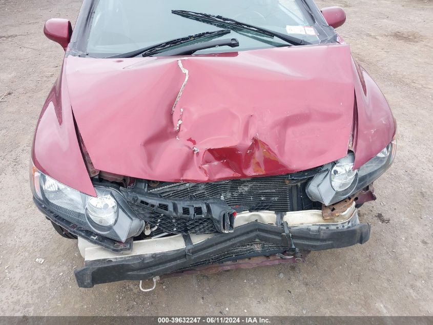 2010 Honda Civic Sdn Lx-S VIN: 19XFA1F65AE072121 Lot: 39632247