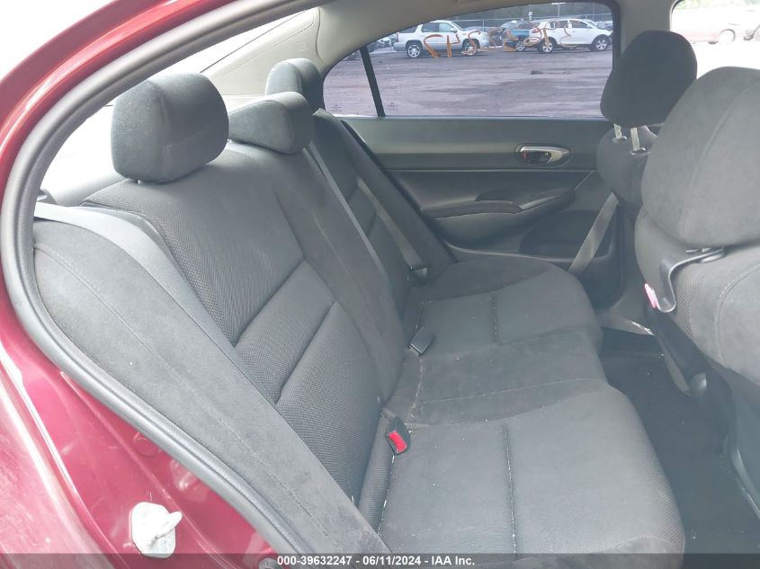 2010 Honda Civic Sdn Lx-S VIN: 19XFA1F65AE072121 Lot: 39632247