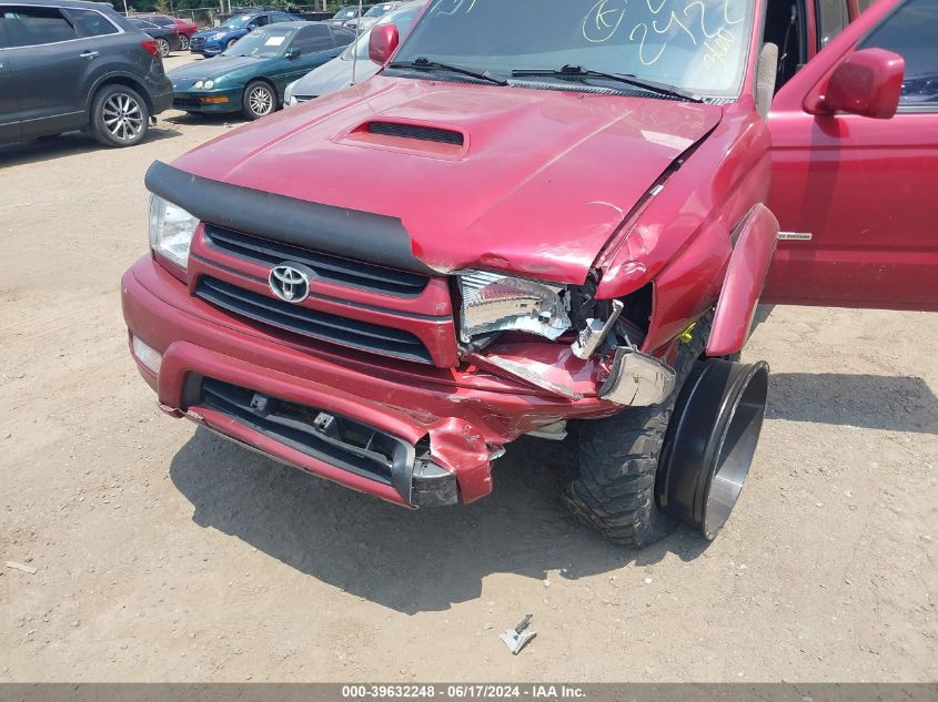 2002 Toyota 4Runner Sr5 V6 VIN: JT3HN86R720378557 Lot: 39632248