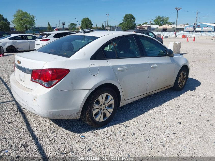 2014 Chevrolet Cruze Ls Auto VIN: 1G1PA5SH2E7346845 Lot: 39632266