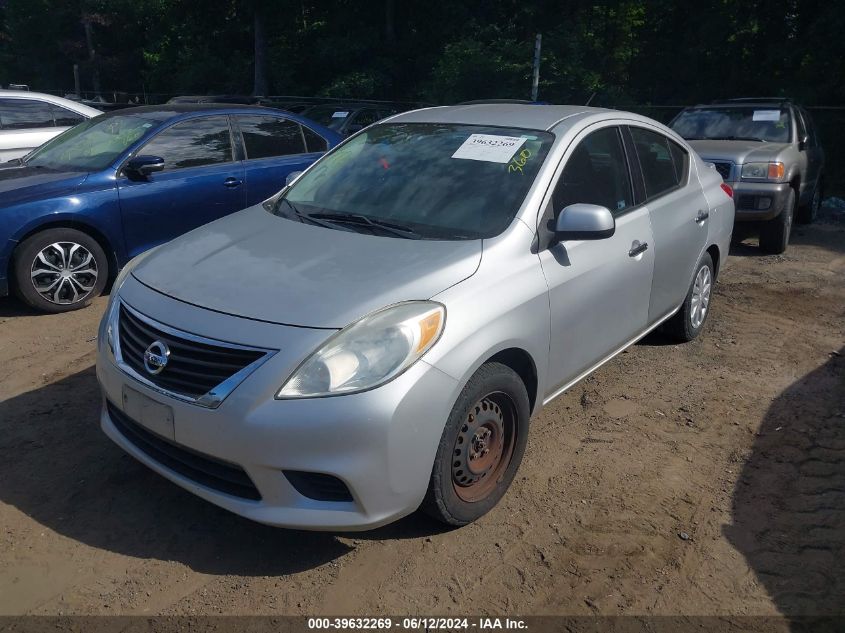 2014 Nissan Versa S/S Plus/Sv/Sl VIN: 3N1CN7AP9EL812736 Lot: 39632269