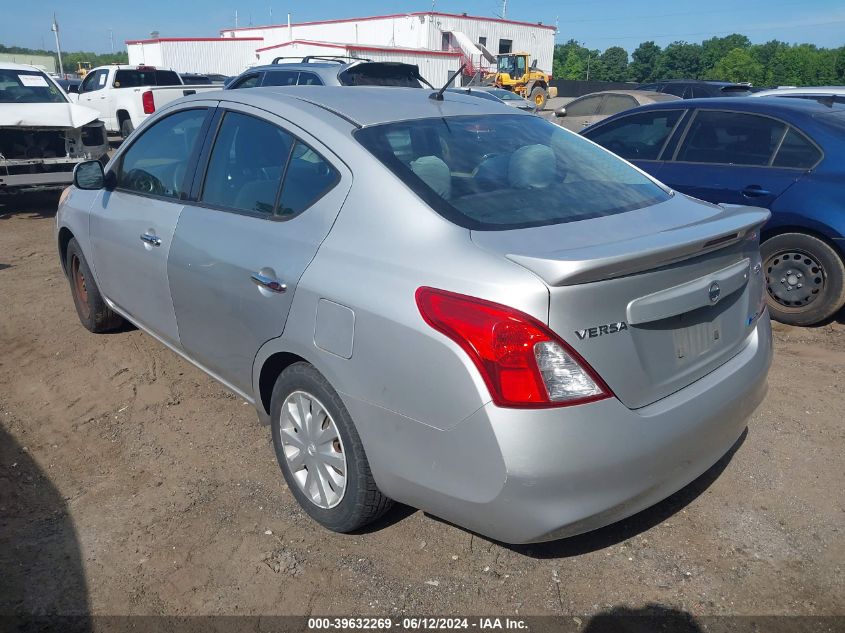 2014 Nissan Versa S/S Plus/Sv/Sl VIN: 3N1CN7AP9EL812736 Lot: 39632269