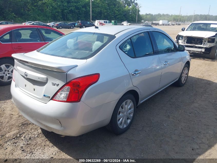 2014 Nissan Versa S/S Plus/Sv/Sl VIN: 3N1CN7AP9EL812736 Lot: 39632269