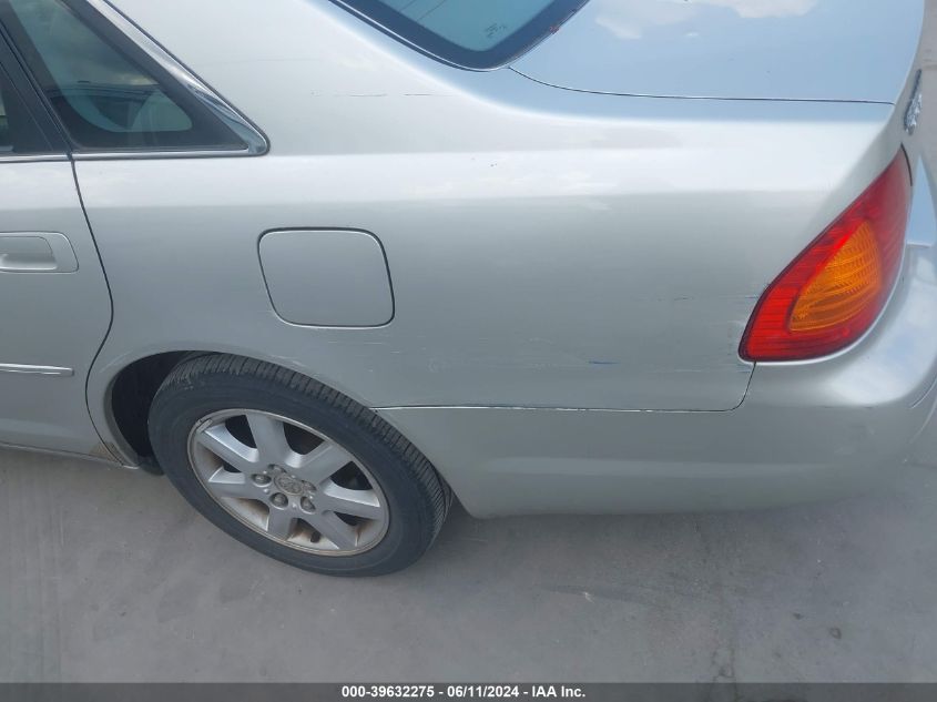 2001 Toyota Avalon Xls VIN: 4T1BF28B91U133550 Lot: 39632275