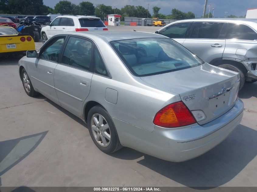 2001 Toyota Avalon Xls VIN: 4T1BF28B91U133550 Lot: 39632275