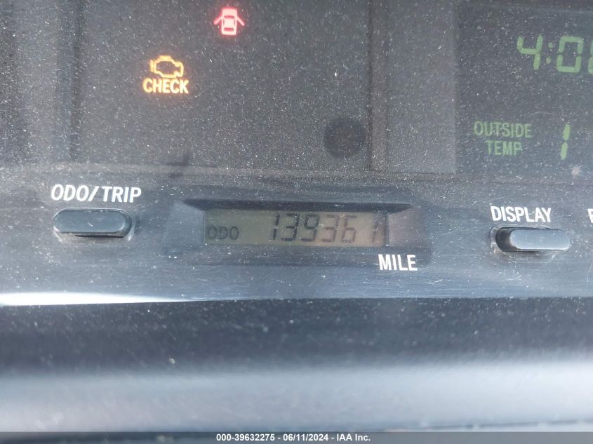 2001 Toyota Avalon Xls VIN: 4T1BF28B91U133550 Lot: 39632275