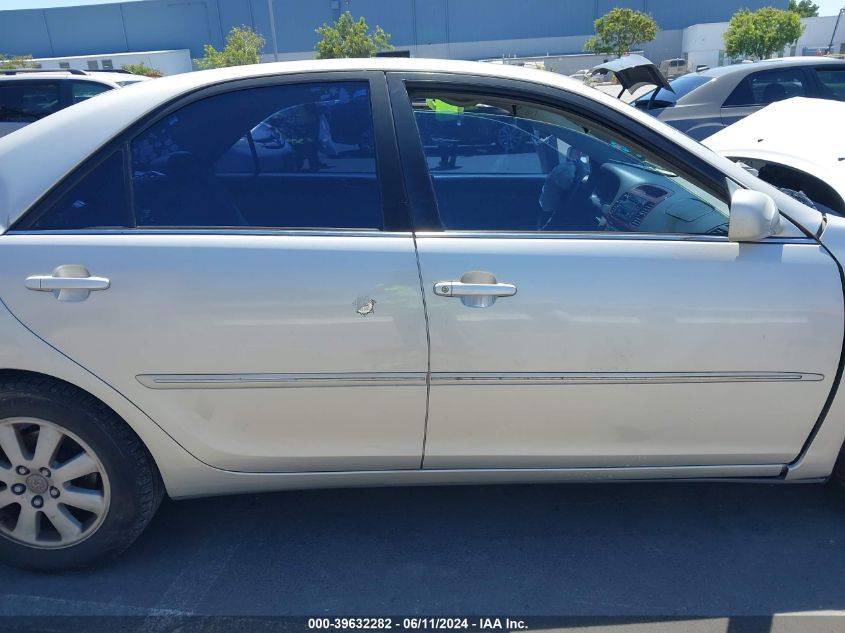 2004 Toyota Camry Xle VIN: 4T1BE30K14U867415 Lot: 39632282