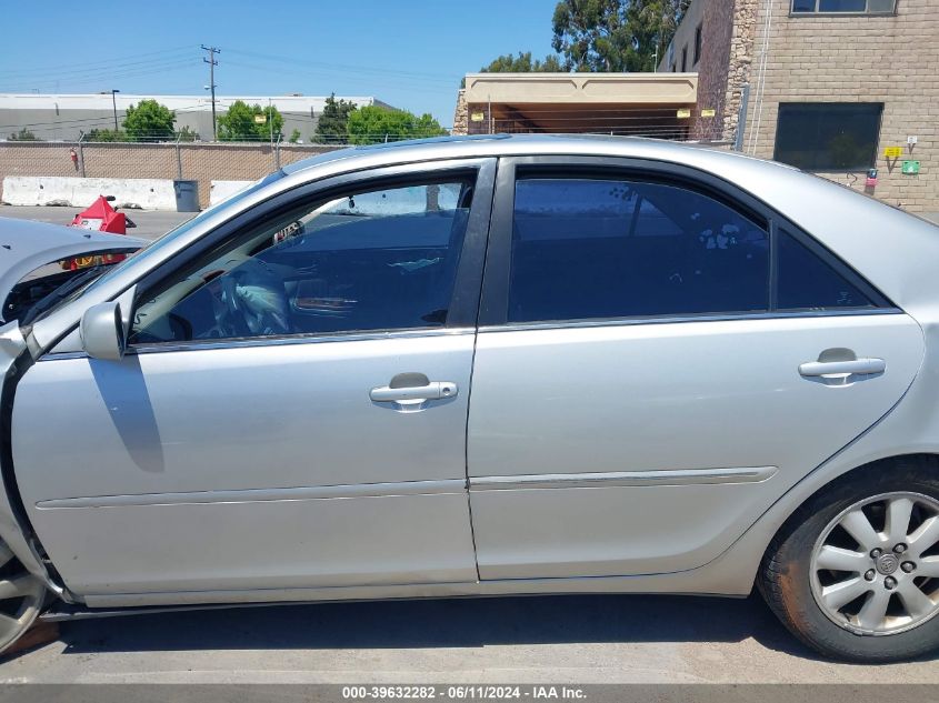2004 Toyota Camry Xle VIN: 4T1BE30K14U867415 Lot: 39632282