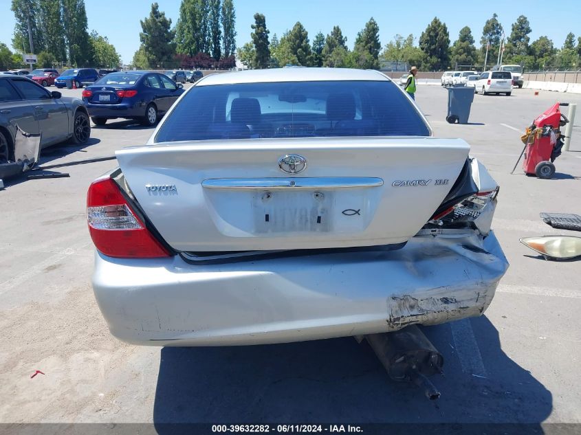 2004 Toyota Camry Xle VIN: 4T1BE30K14U867415 Lot: 39632282