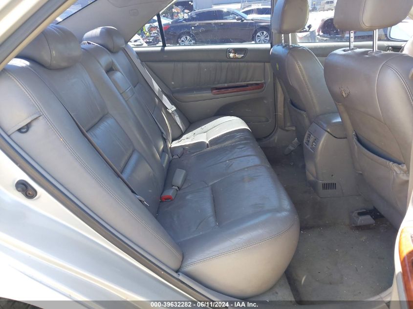 2004 Toyota Camry Xle VIN: 4T1BE30K14U867415 Lot: 39632282