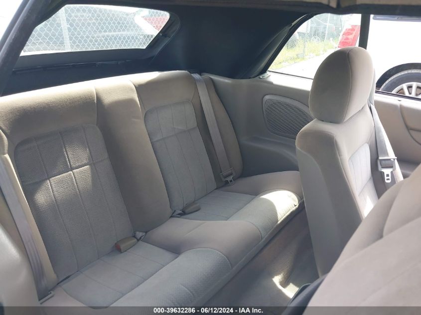 2003 Chrysler Sebring Gtc VIN: 1C3EL75T03N555650 Lot: 39632286