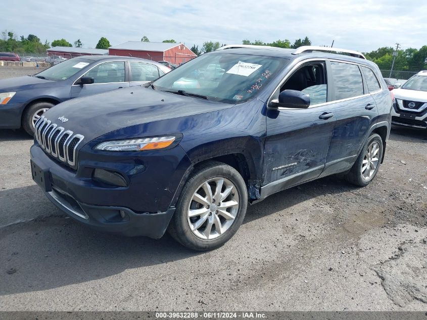 2016 Jeep Cherokee Limited VIN: 1C4PJMDS5GW227979 Lot: 39632288