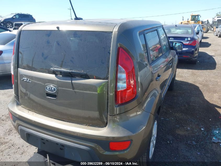 2012 Kia Soul + VIN: KNDJT2A63C7390193 Lot: 39632289