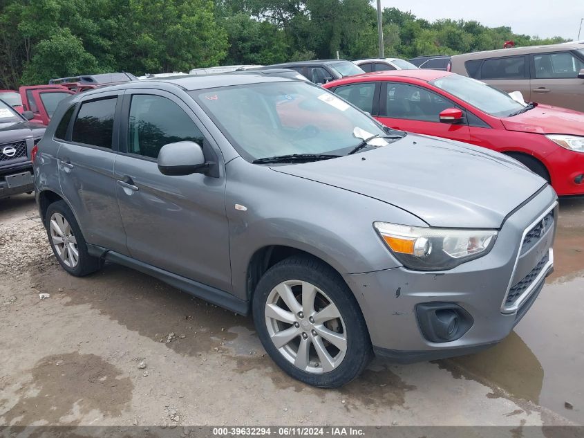 2015 Mitsubishi Outlander Sport Es VIN: 4A4AP3AUXFE015189 Lot: 39632294