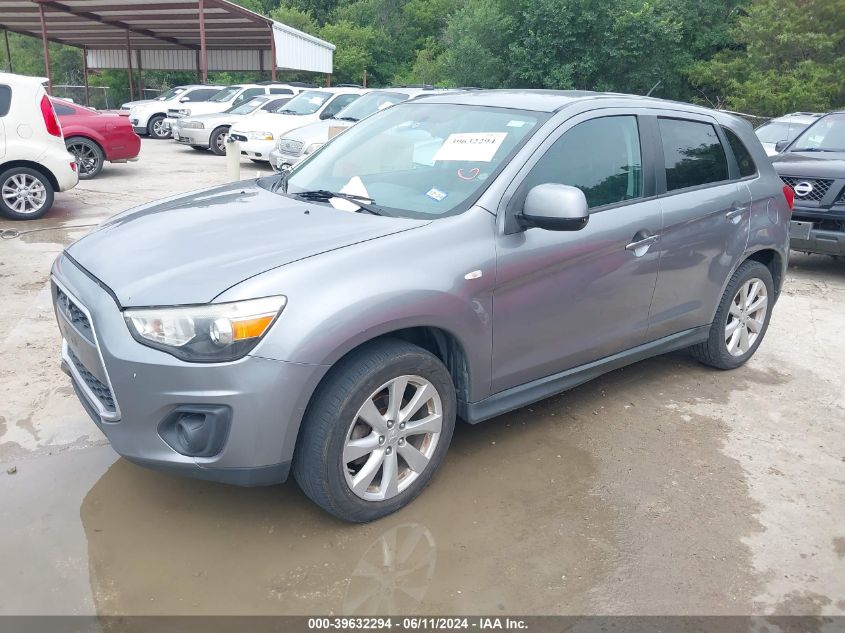 2015 Mitsubishi Outlander Sport Es VIN: 4A4AP3AUXFE015189 Lot: 39632294