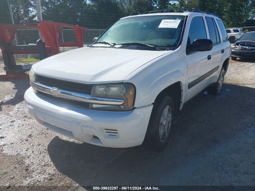 2005 Chevrolet Trailblazer Ls VIN: 1GNDS13S952234283 Lot: 39632297